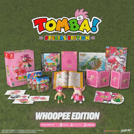 Tomba! Special Edition Whoopee Edition (Limited Run Games #245) - Switch
