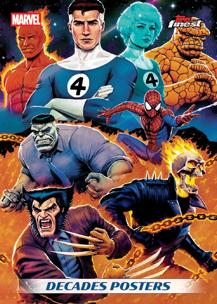 2026 Topps Finest Fantastic Four 65th Anniversary- Hobby Box