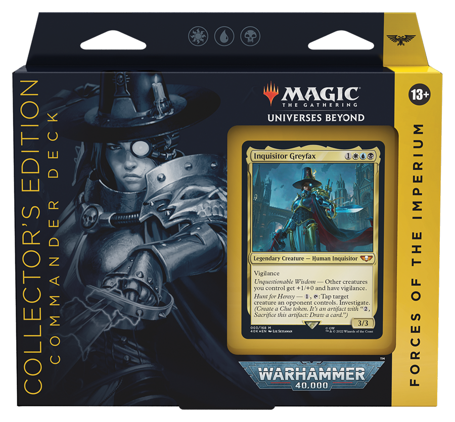 Universes Beyond: Warhammer 40,000 - Commander Deck (Forces of the Imperium - Collector's Edition)