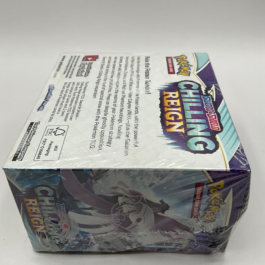 Pokemon: Sword & Shield Chilling Reign Booster Box #1 *See Picture for Condition*