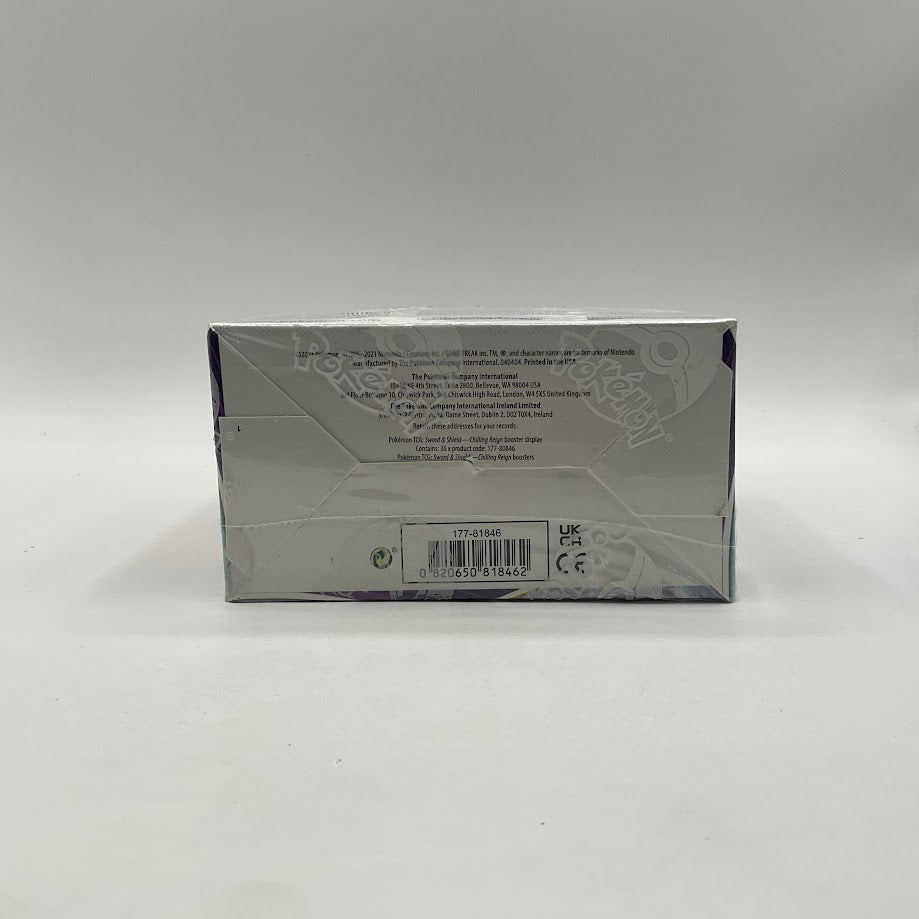 Pokemon: Sword & Shield Chilling Reign Booster Box #1 *See Picture for Condition*