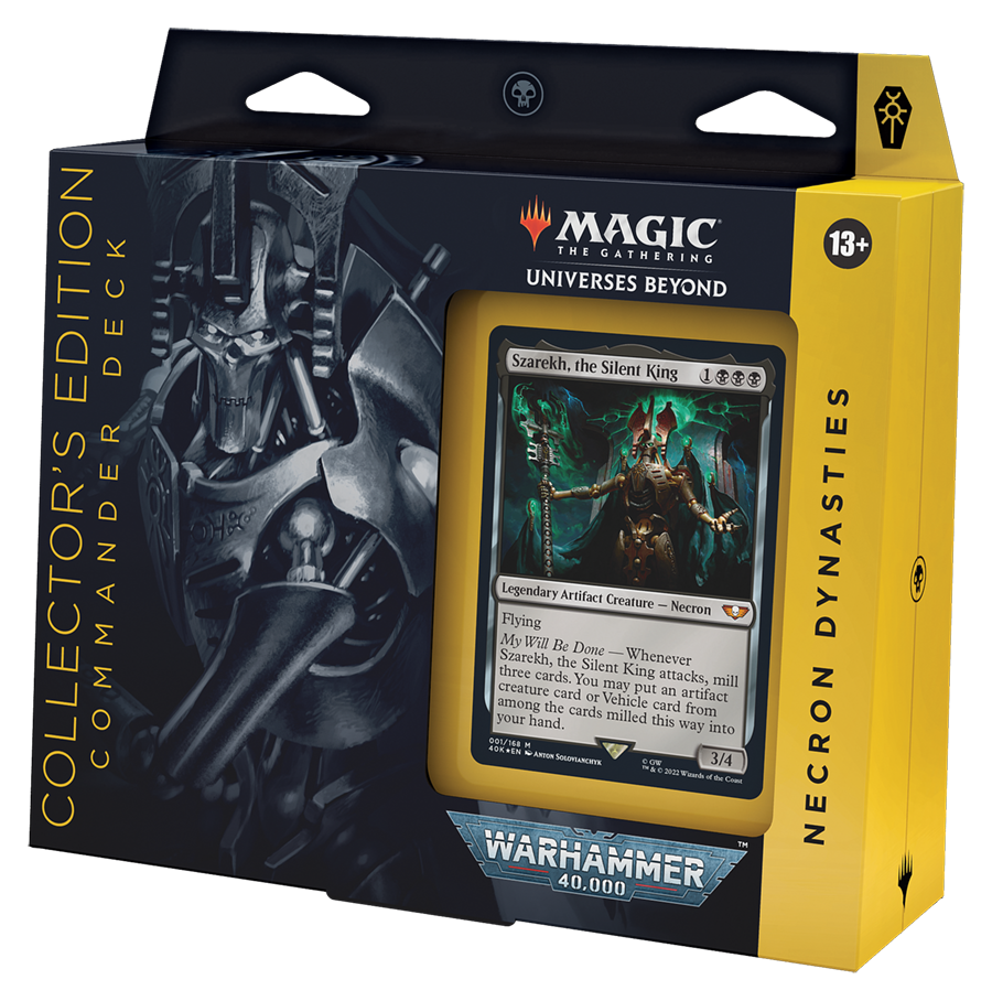 Universes Beyond: Warhammer 40,000 - Commander Deck (Necron Dynasties - Collector's Edition)