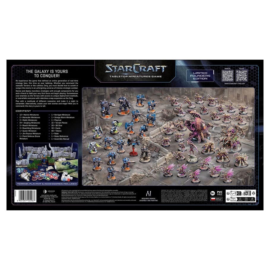 StarCraft: The Miniatures Game - Two Player Starter Set - Founders Edition (Pre-Order)