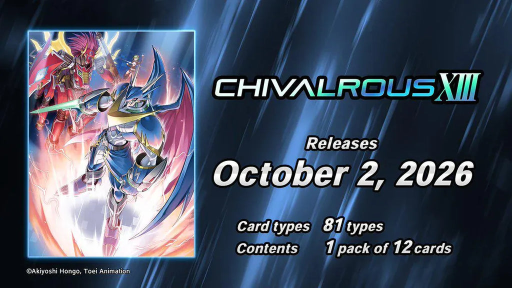 Digimon Card Game: [EX13] Chivalrous XIII - Display Case (Pre-Order)