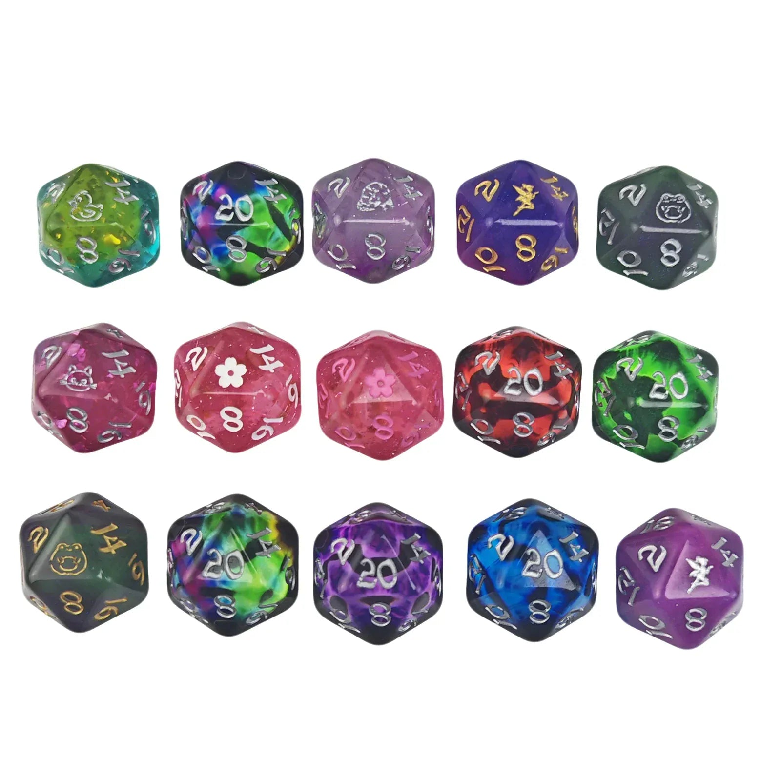 HY00573: Twenty Sided Arsenal - 75 Premium Resin D20s