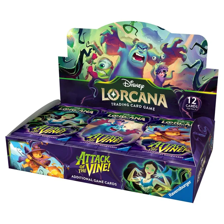 Disney Lorcana: Set 13: Attack of the Vine Booster Display (Pre-Order)