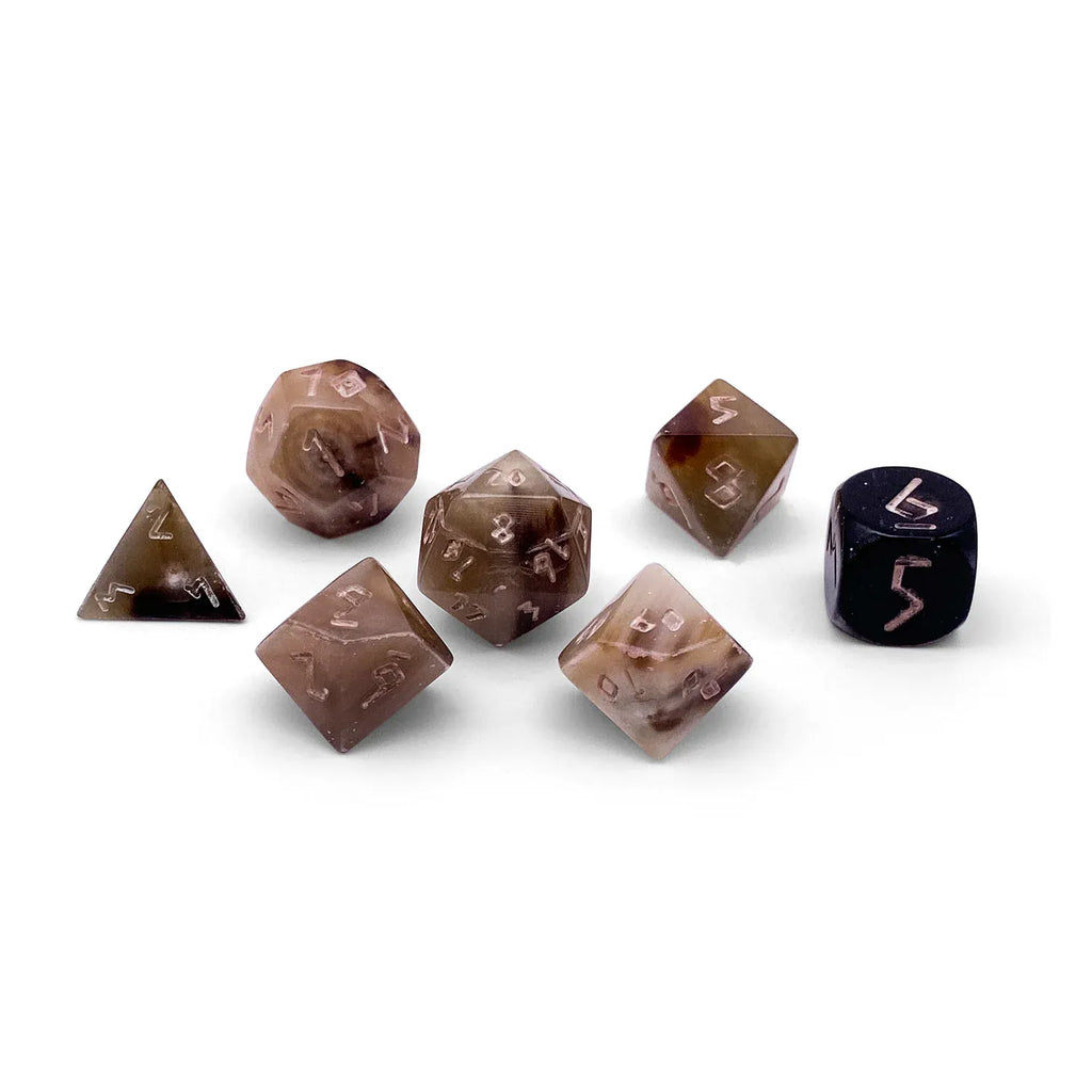 Norse Foundry: Yak Horn 7-Dice Set
