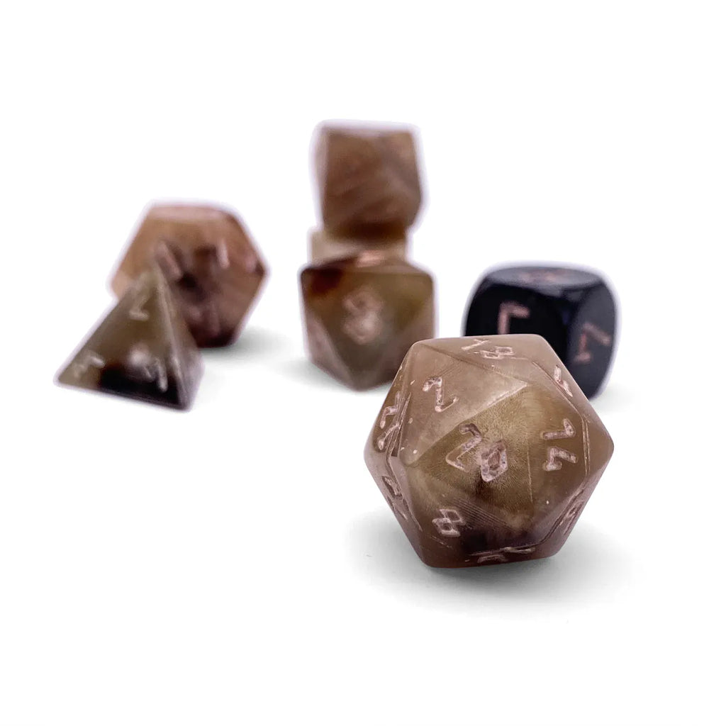 Norse Foundry: Yak Horn 7-Dice Set