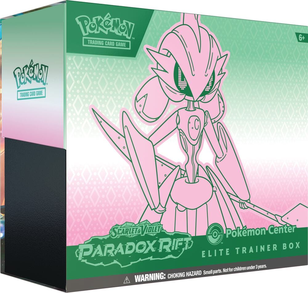 Pokémon Paradox Rift - Iron Valiant - Pokémon Center Elite Trainer Box