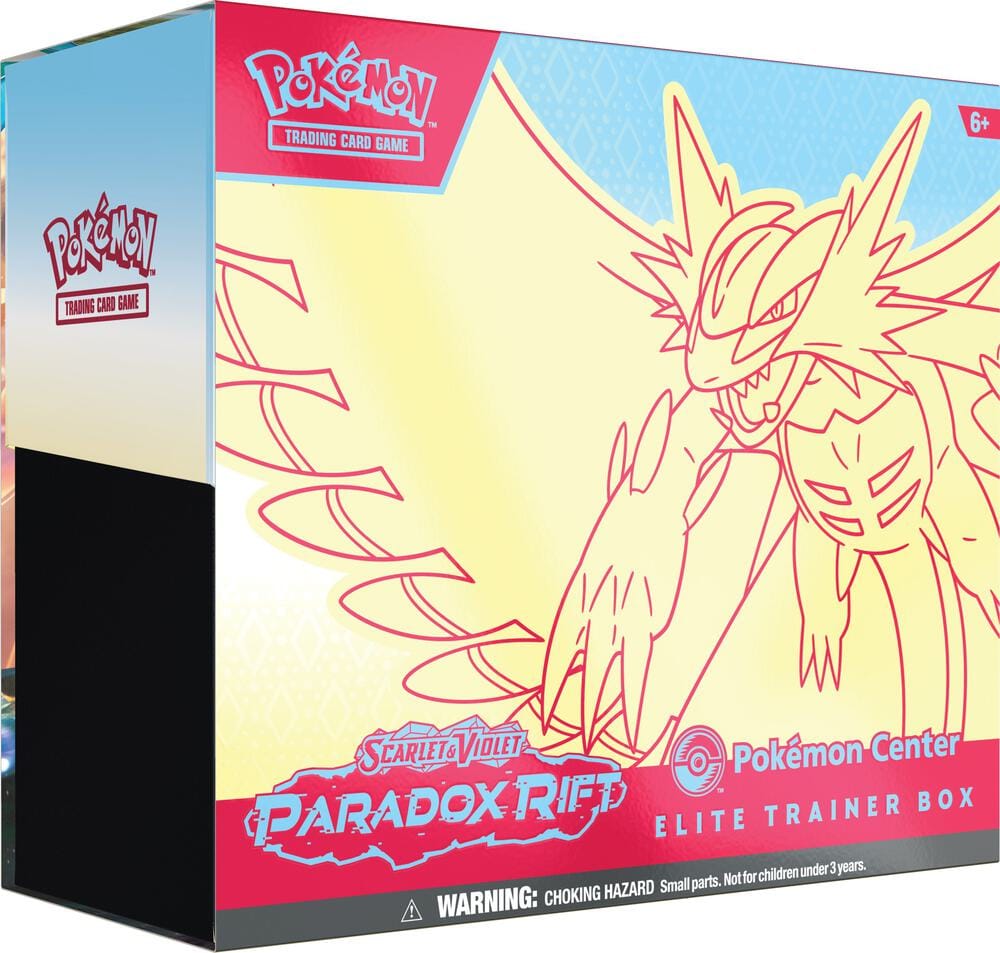 Pokémon Paradox Rift - Roaring Moon - Pokémon Center Elite Trainer Box