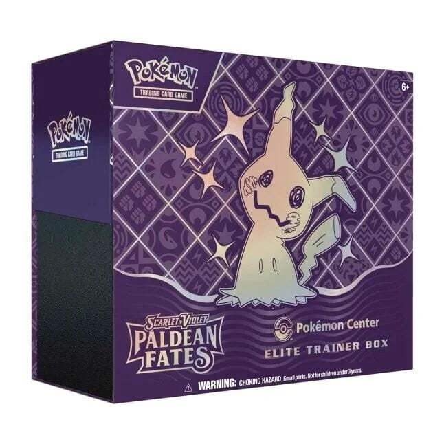 Pokemon: Scarlet and Violet - Paldean Fates Pokemon Center Elite Trainer Box
