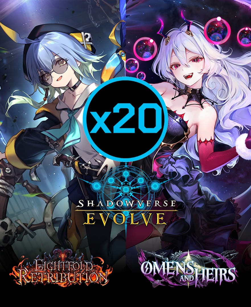 Shadowverse Evolve: Eightfold Retribution & Omens and Heirs - Combined Set Booster Case (Pre-Order)