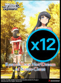 Weiss Schwarz: Rascal Does Not Dream of Santa Claus Display Case (Pre-Order)