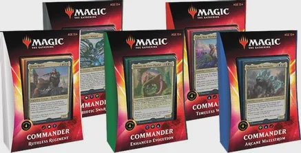 Magic the Gathering: Commander 2020 Ikoria Commander Deck Set (Set of 5)