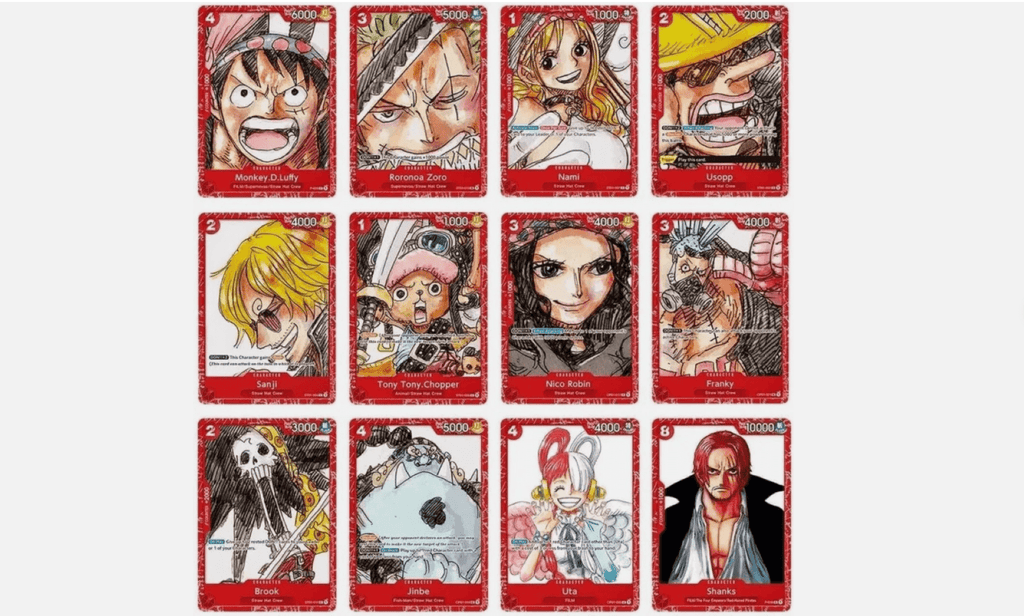 One Piece TCG: Premium Card Collection - Film Red