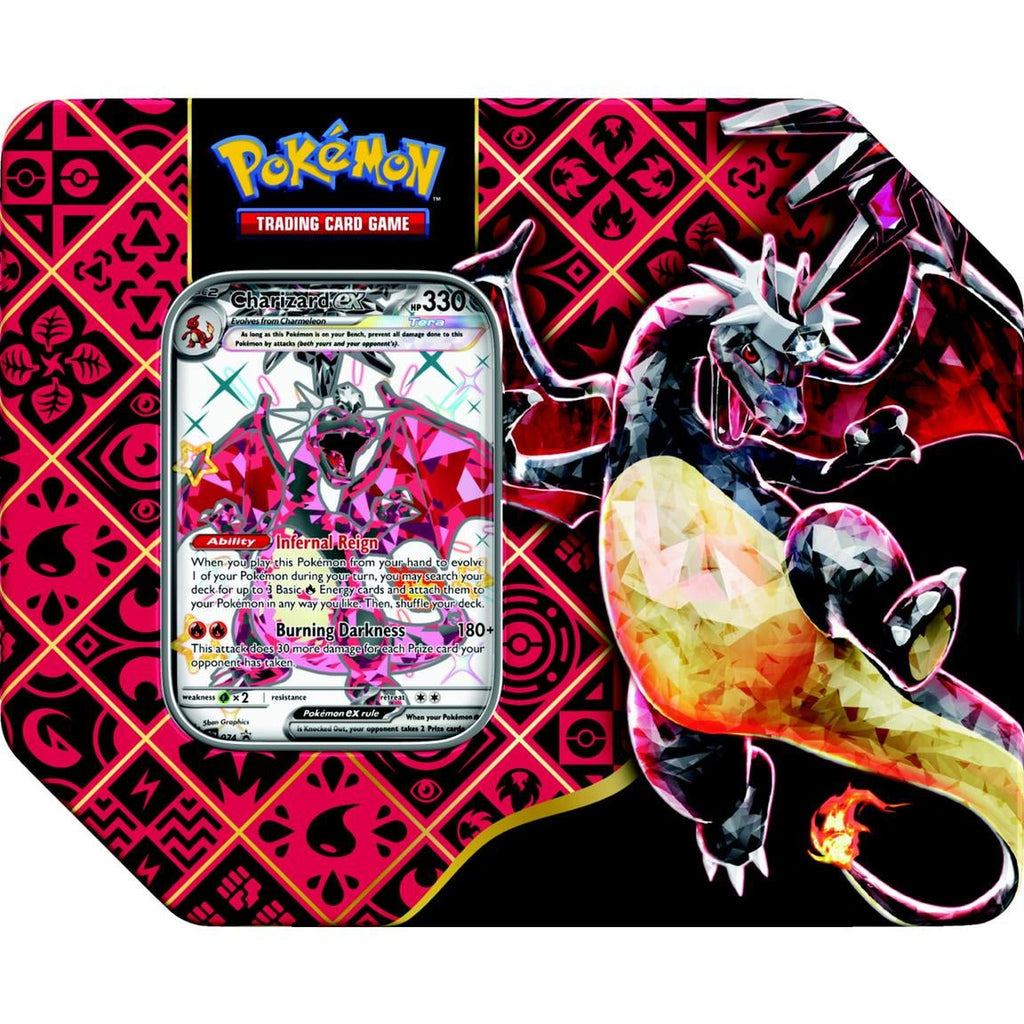 Pokemon: Paldean Fates ex Tins [Charizard ex]