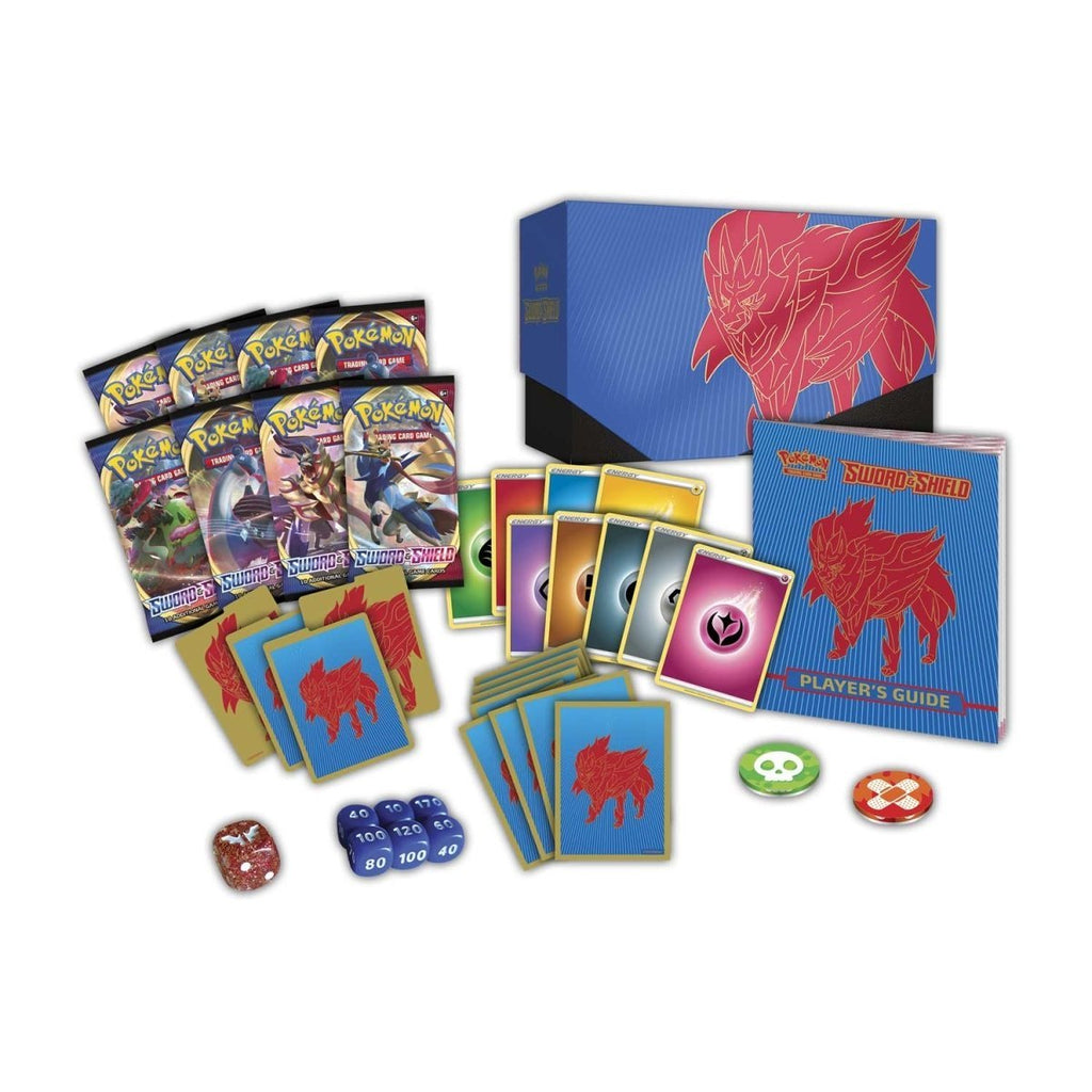 Pokemon: Sword & Shield Base Set Elite Trainer Box [Zamazenta]