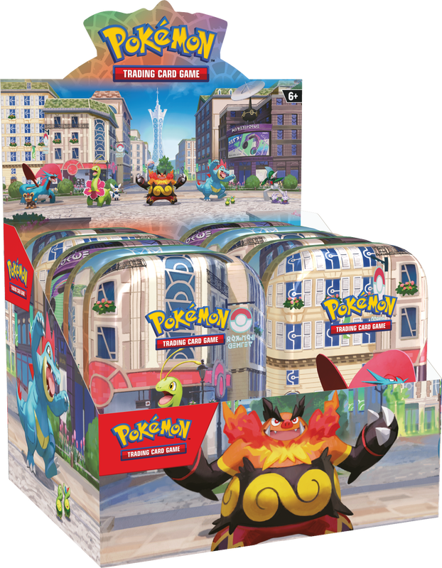 Pokemon Lumiose City Mini Tin Display (10 Tins Per Display)