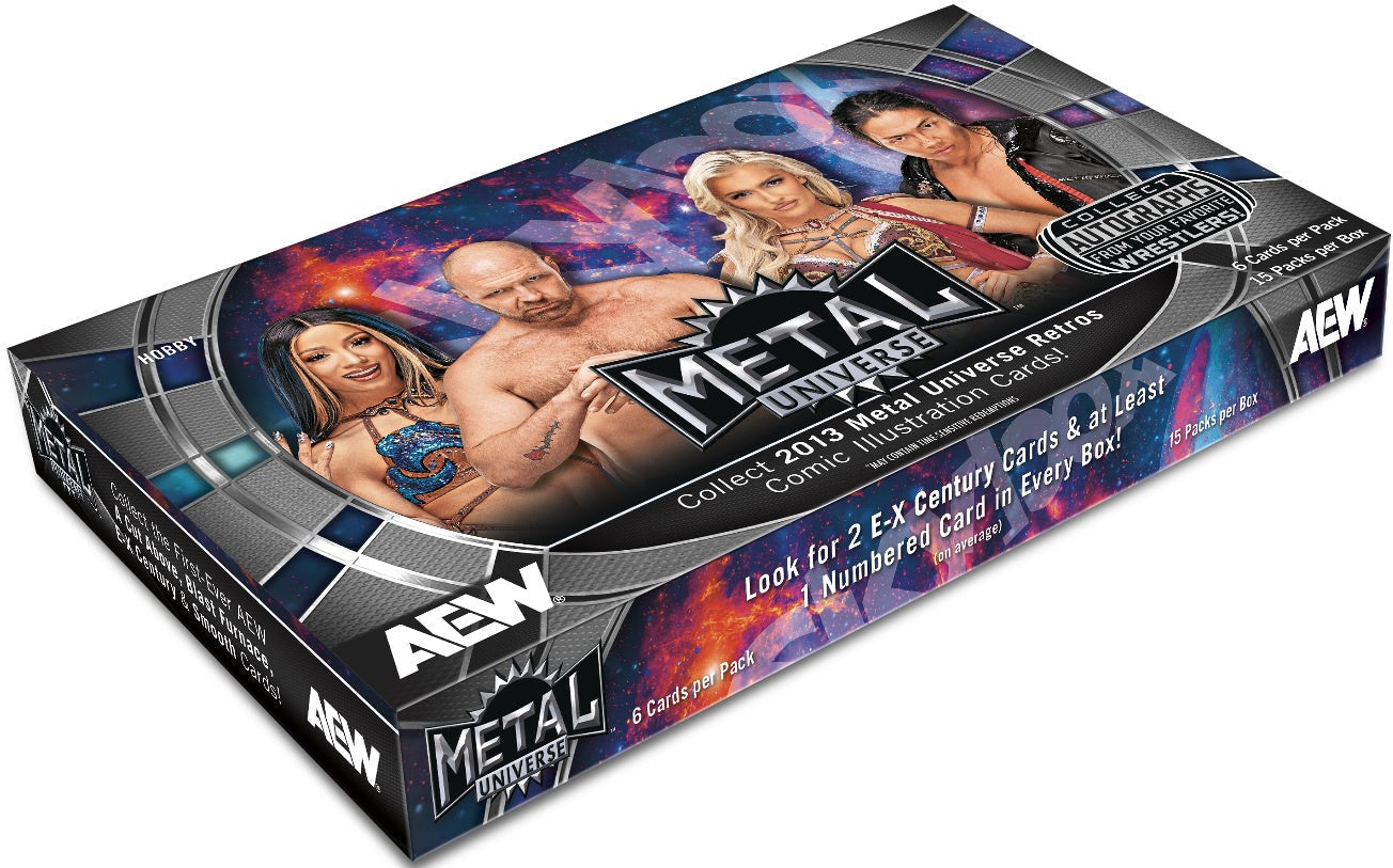 2025 Upper Deck AEW Skybox Metal Universe Wrestling Hobby Box (Canada Only)