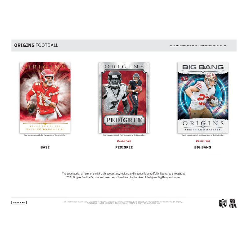 2024 Panini Origins Football International Blaster 20 Box Case