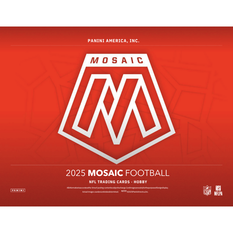 2025 Panini Mosaic Football Hobby 12 Box Case