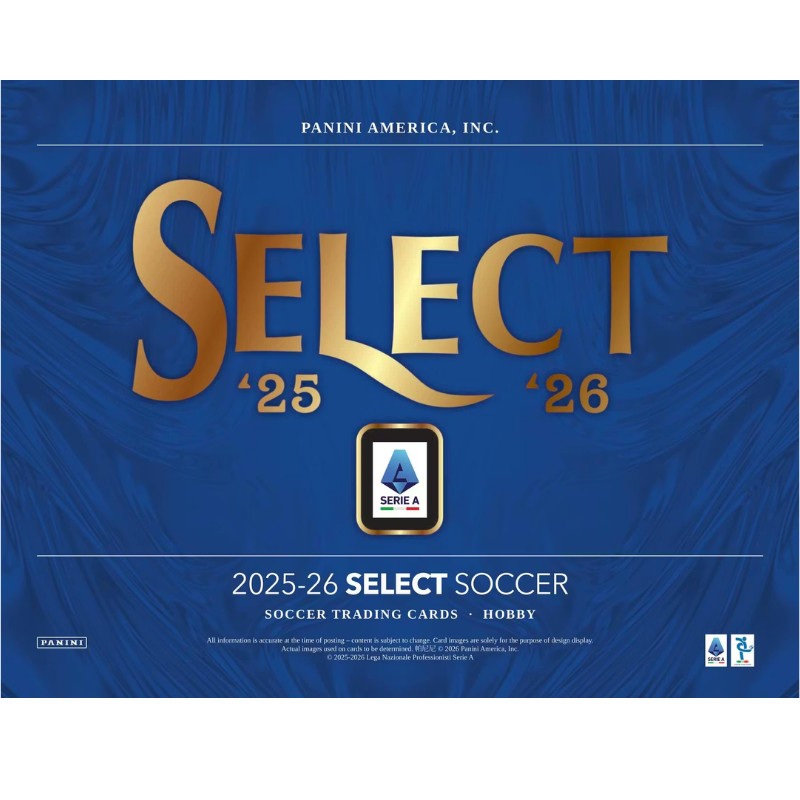 2025/26 Panini Select Serie A Soccer Hobby Box