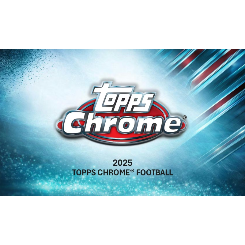 2025 Topps Chrome Football Jumbo Hobby Box