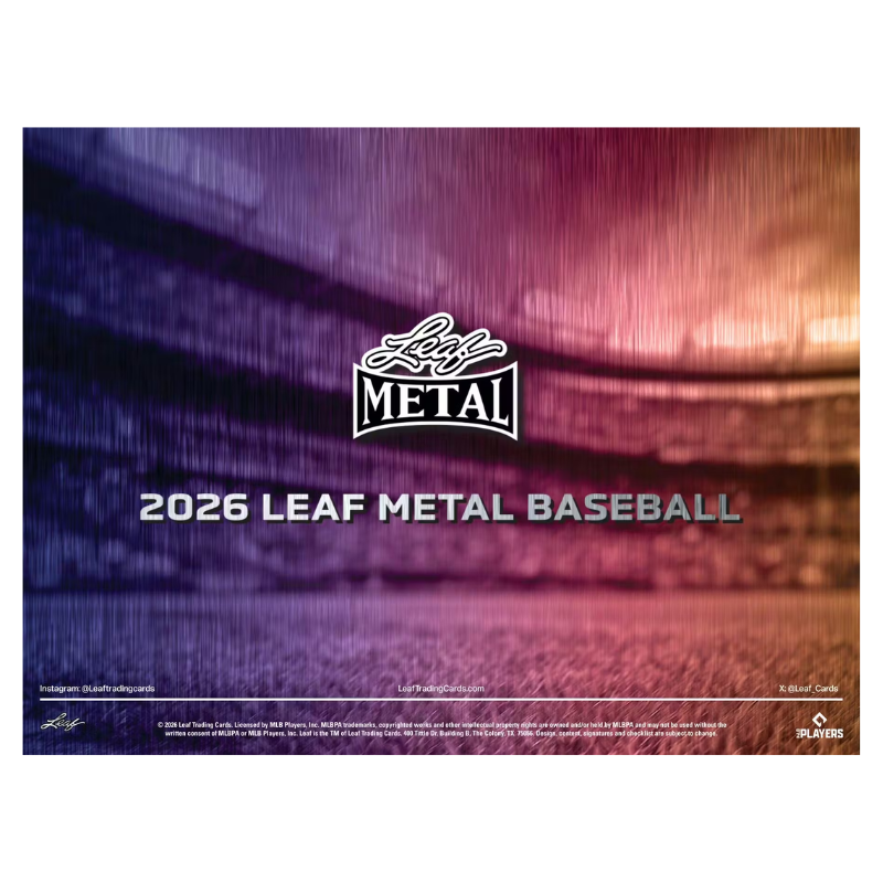 2026 Leaf Metal Baseball Hobby Jumbo Box