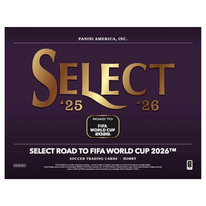 2025/26 Panini Select Road to World Cup Soccer Hobby Box