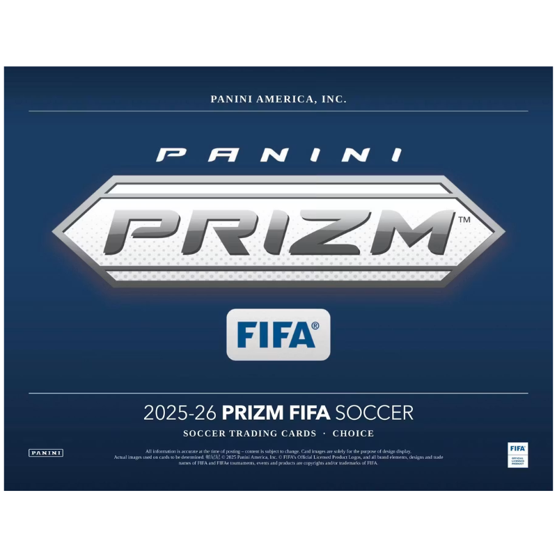 2025/26 Panini Prizm FIFA Soccer Choice 20 Box Case