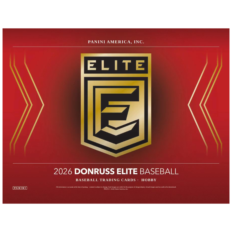 2026 Panini Donruss Elite Baseball Hobby 12 Box Case