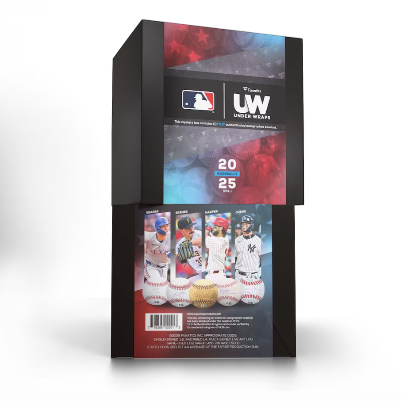 2025 Fanatics Under Wraps Baseball