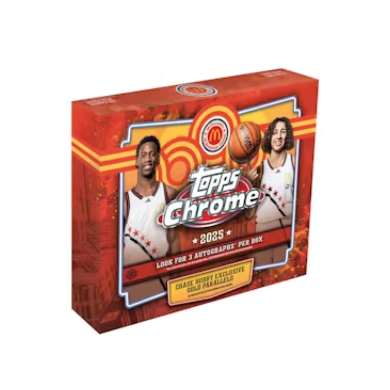 2025 Topps Chrome McDonald's All-American Basketball Hobby 12 Box Case