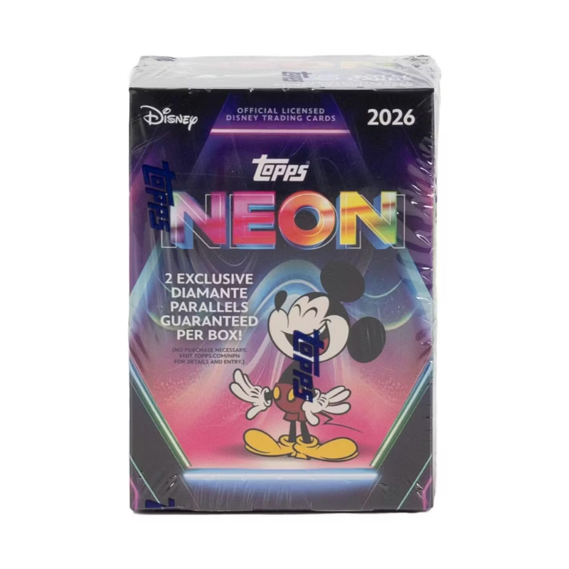 2026 Topps Disney Neon Blaster 40 Box Case