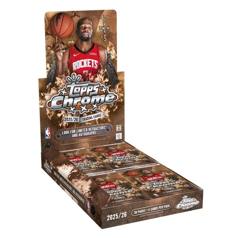2025/26 Topps Chrome Cactus Jack Basketball Hobby 12 Box Case