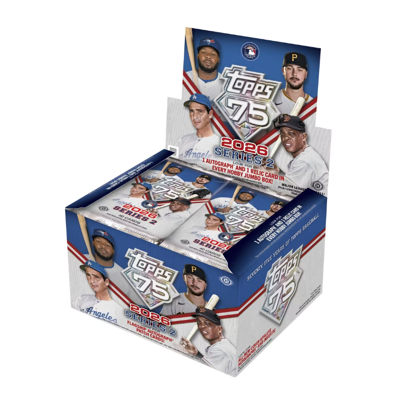 2026 Topps Series 2 Baseball Jumbo 6 Box Case