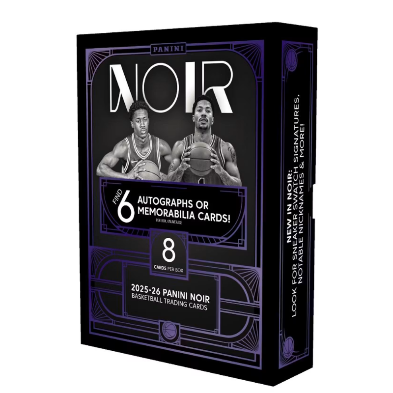 2025/26 Panini Noir Basketball Hobby 4 Box Case