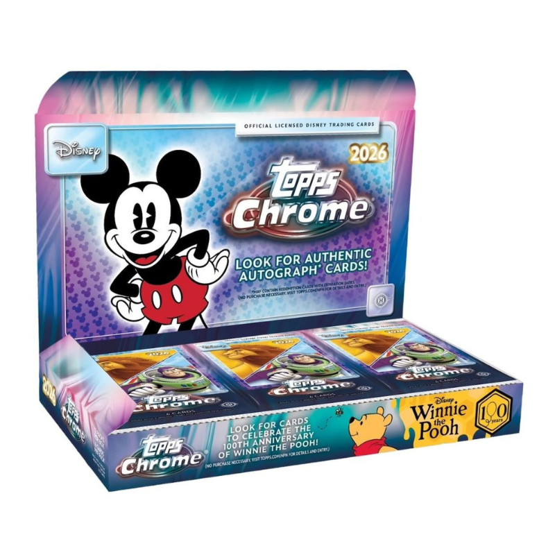 2026 Topps Chrome Disney Hobby Box
