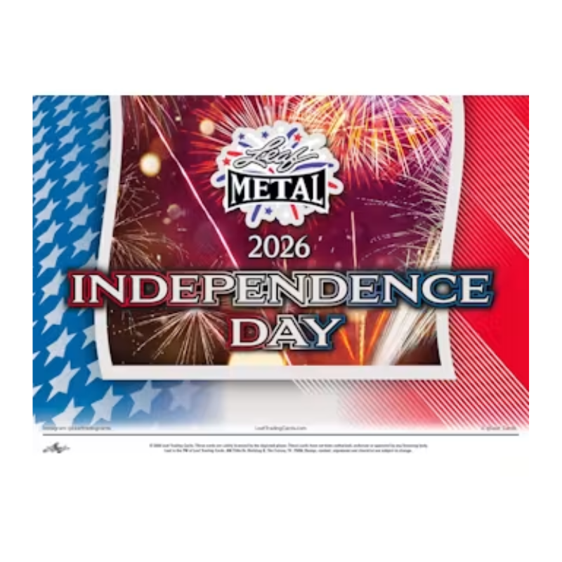 2026 Leaf Metal Independence Day Hobby Box