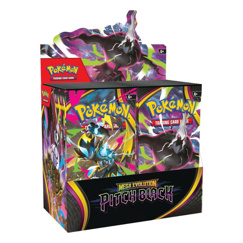 Pokemon Mega Evolution Pitch Black Booster 6 Box Case