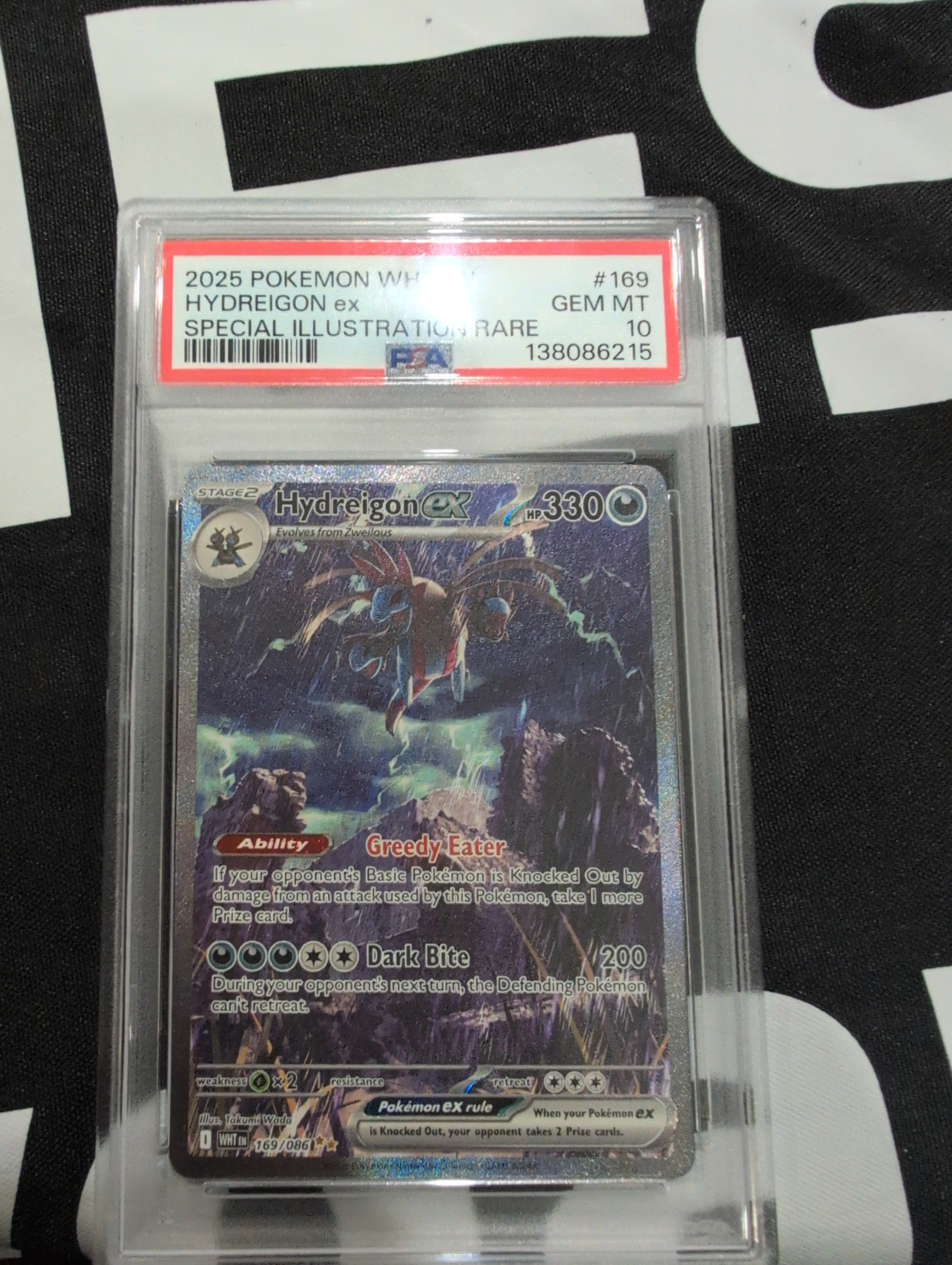 Pokemon: PSA 10 Hydreigon ex SIR White flare