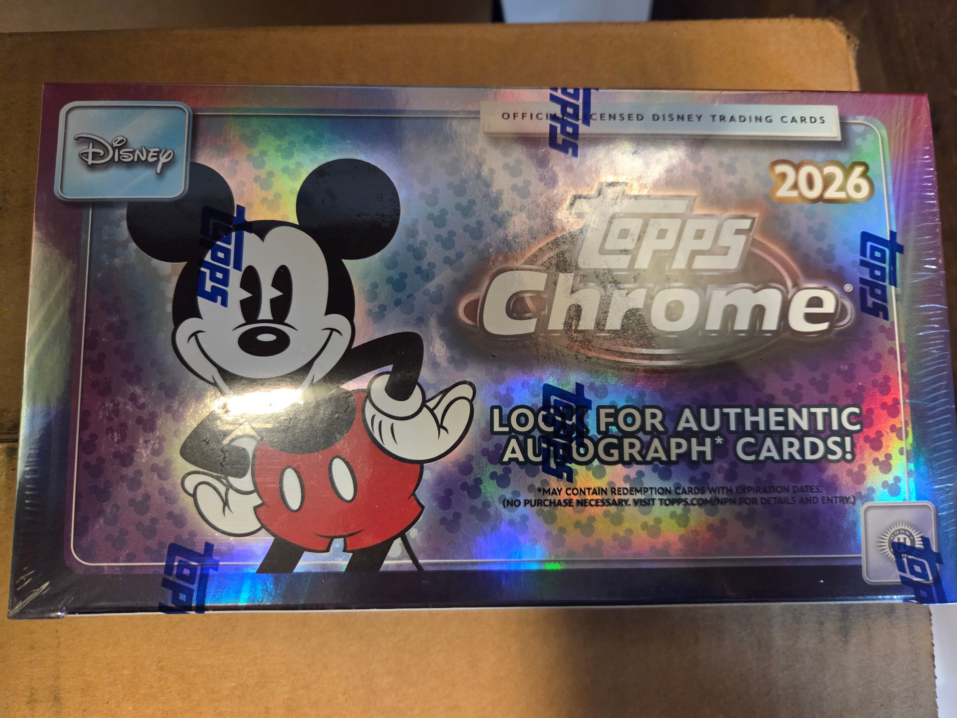Topps Chrome - Disney 2026 Hobby Box