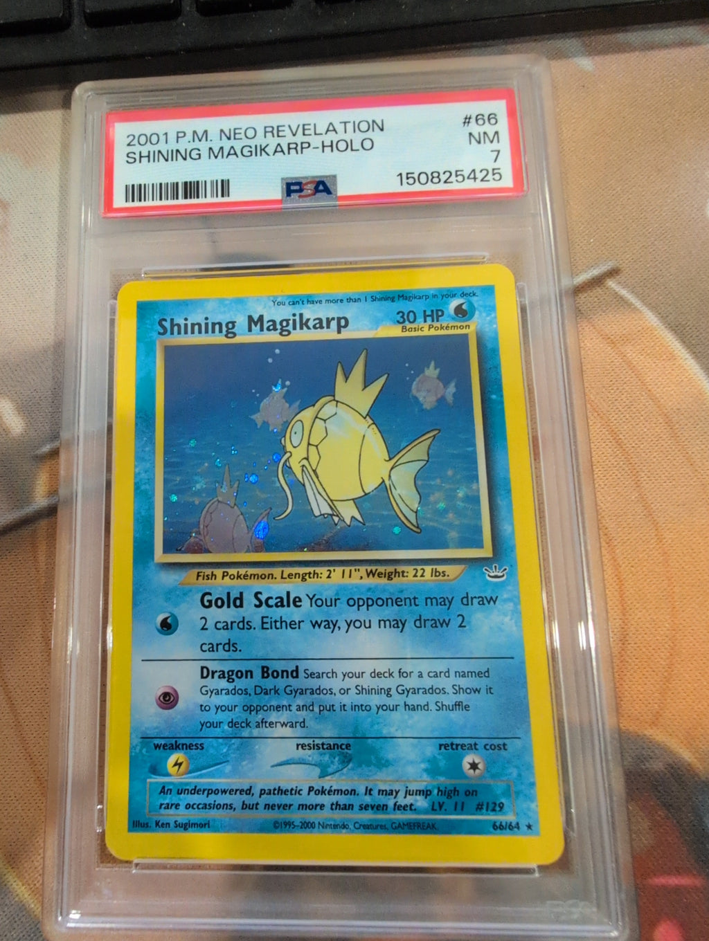 Pokemon: PSA 7 Shining Magikarp Neo Revelation