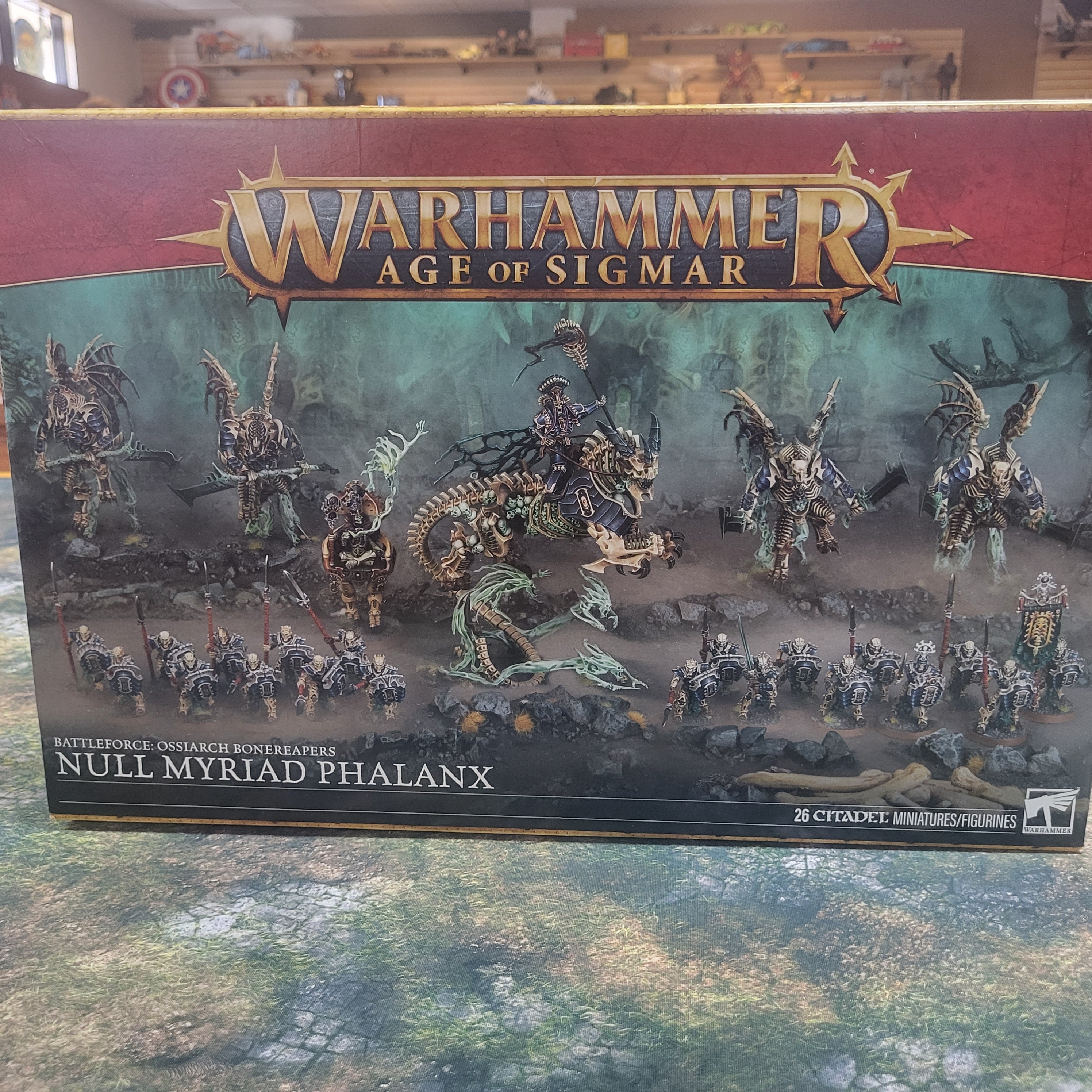 Age of Sigmar Ossiarch Bonereapers Null Myriad Phalanx
