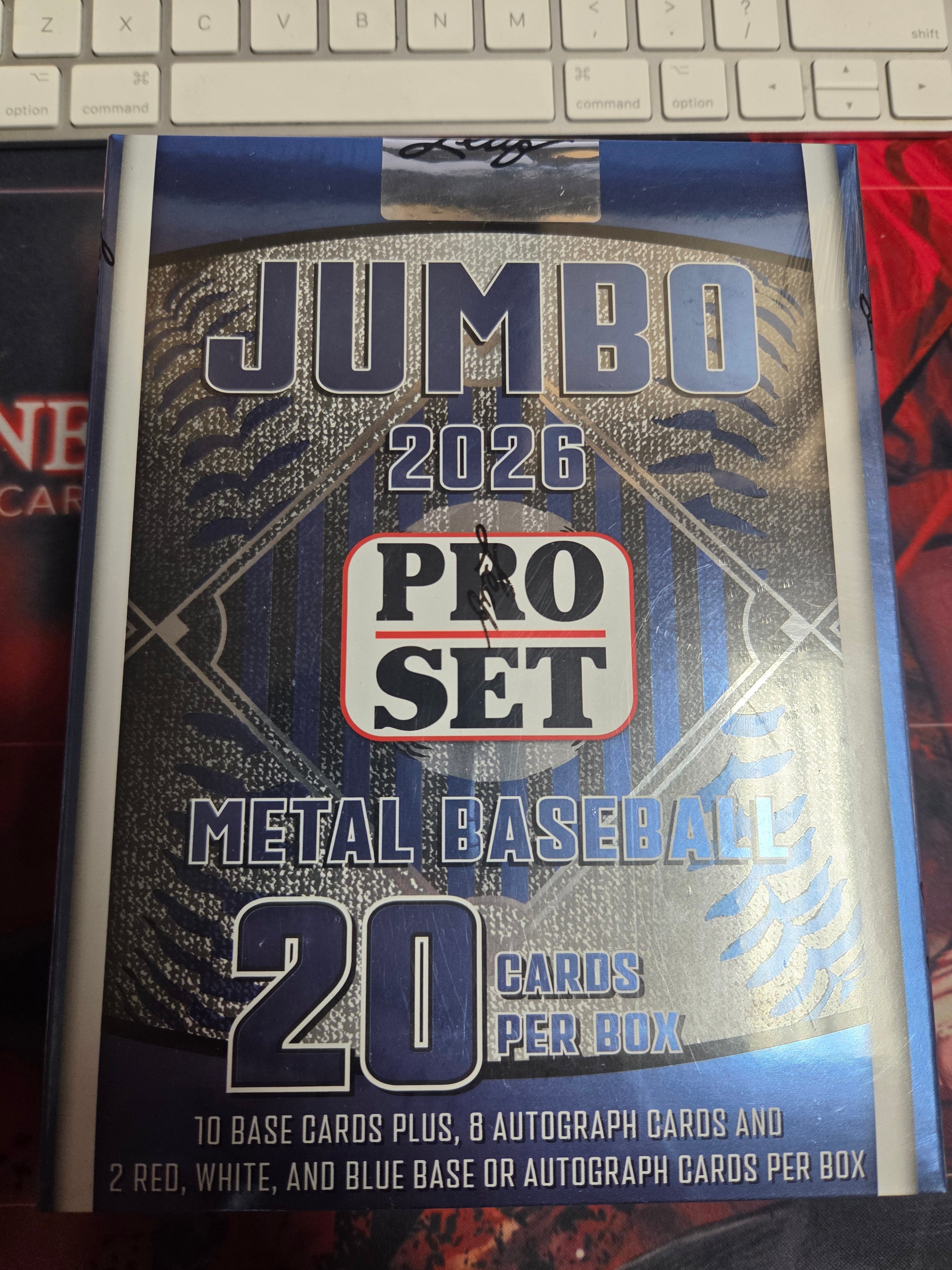2026 Pro Set Metal Baseball Jumbo Box