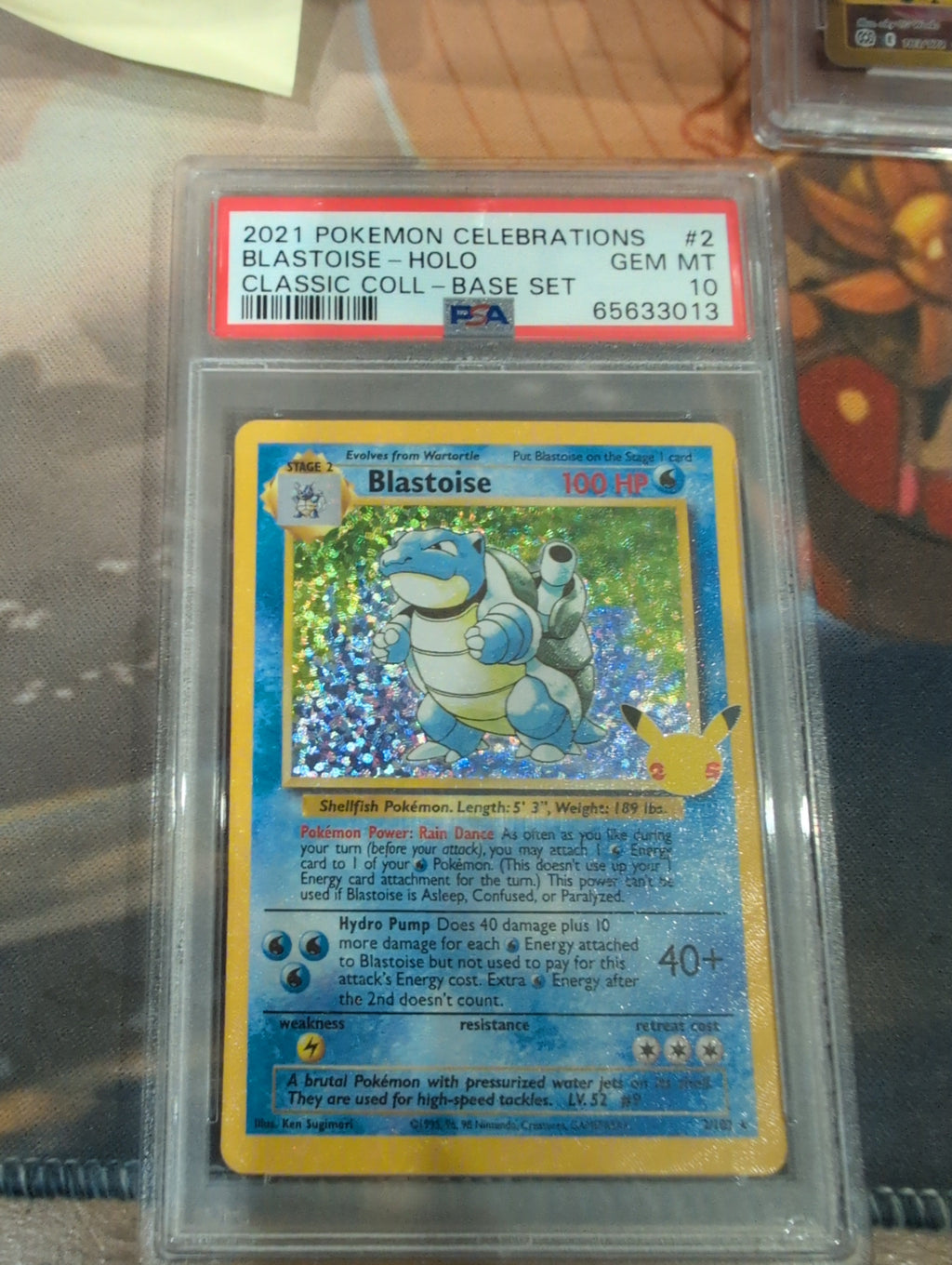 Pokemon: PSA 10 Blastoise Classic Collection