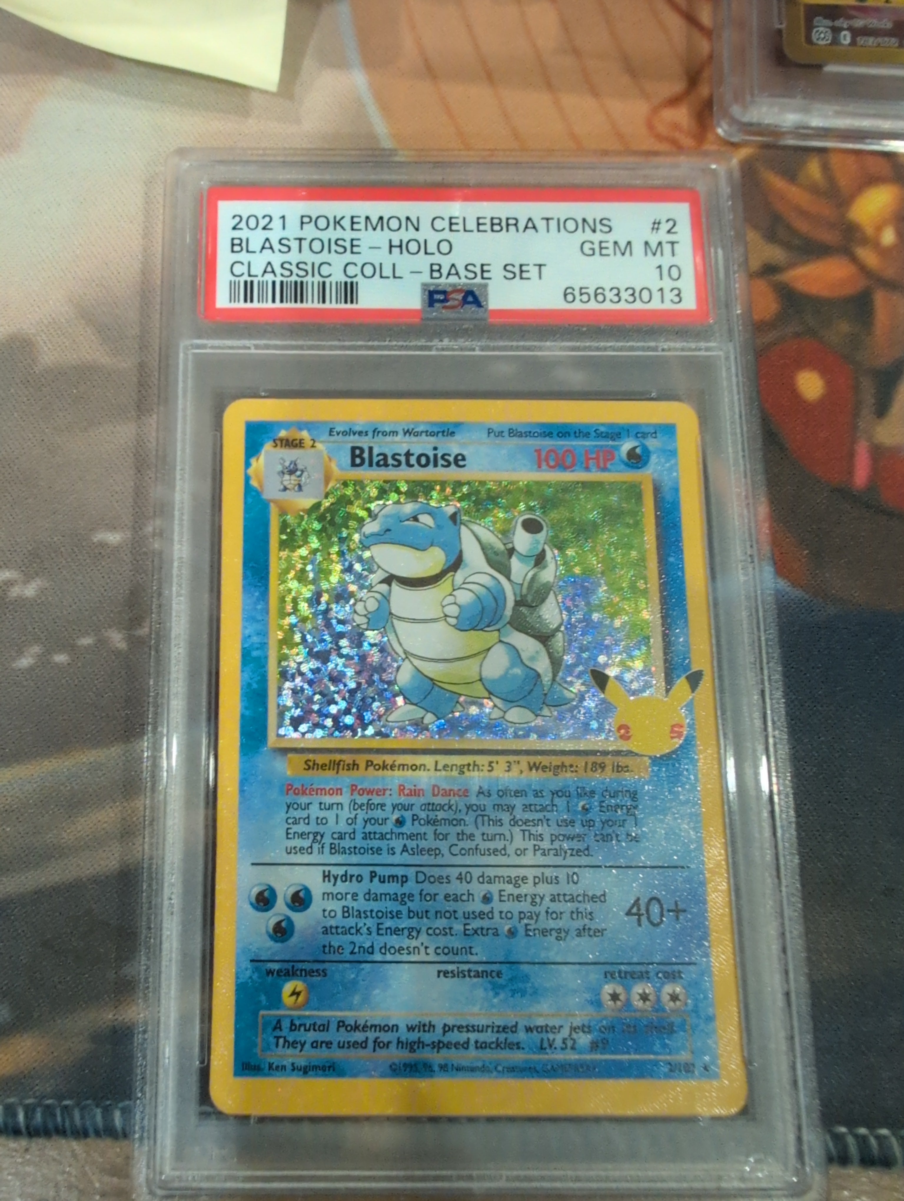 Pokemon: PSA 10 Blastoise Classic Collection