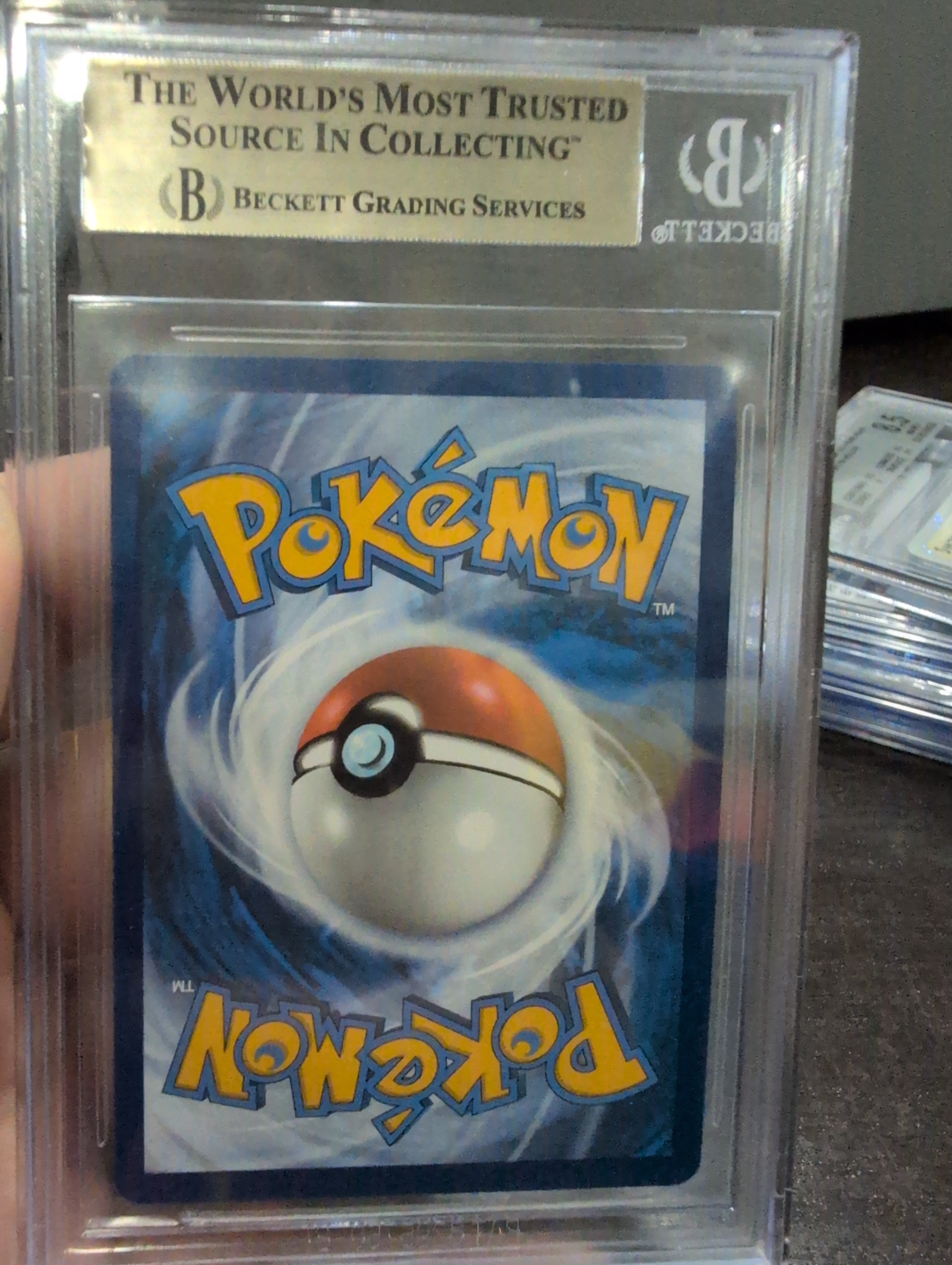 Pokemon: Beckett 9.5 151 Charizard Ex SIR English