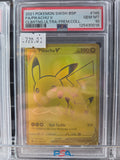 2021 POKEMON SWSH BLACK STAR PROMO #145 FA/PIKACHU V CLBRTNS.ULTRA-PREM.COLL. psa 10