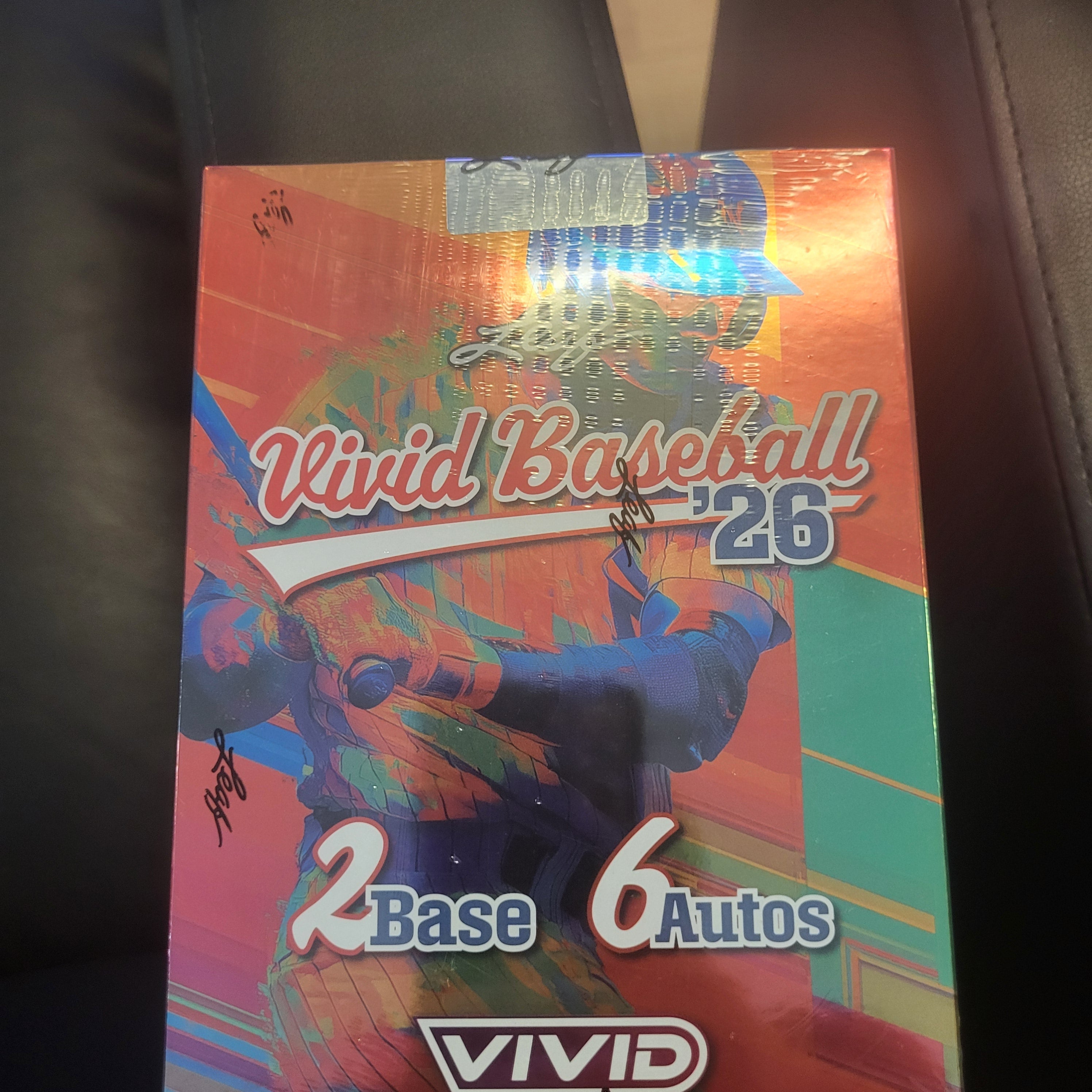 26 Leaf Vivid Baseball Hobby Box
